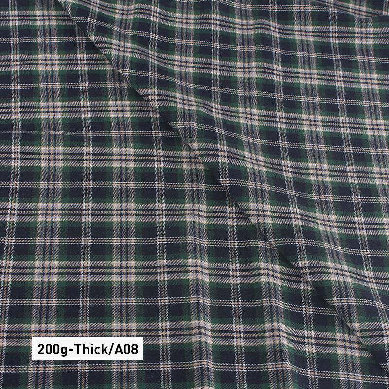 Medium/Thick Classic Stylish Scottish Checks Polyester Cotton Fabric for Sewing Clothes Skirts Dresses Tartan Designer Fabric