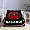 Bacardi Wein Logo Druck Decke Mode Warm Schön Flanell Weich Und Bequem Haus Reise Decke Geburtstagsgeschenk