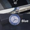 WXUKM1 C200 E200 For Mercedes Benz 38mm 42mm ABS Car Hood Sticker Car Front Grilled Cover Emblem Accessory for Mercedes Benz W203 W204