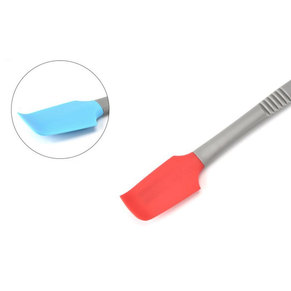 Utensilios de Cocina de Silicona Crema Mantequilla Comida Lata Masa Accesorios de Cocina Herramientas para Pastel Espátulas Raspadores