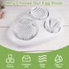 3in1 Creative Egg Slicer Hard Boiled Eggs Slicers Kitchen Food Slicers Fruit Vegetable Manual Slicers Household Kitchen Supplies