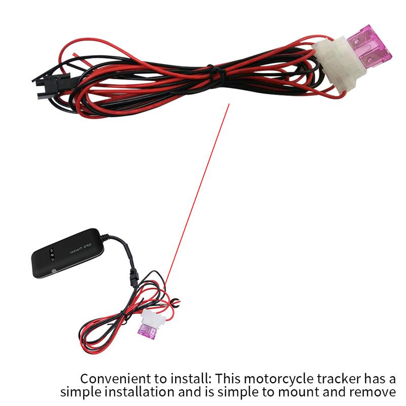 GT02A Electric Car Motorcycle Tracker Locator Positioner GPS/GSM Tracking System 9-36V DC