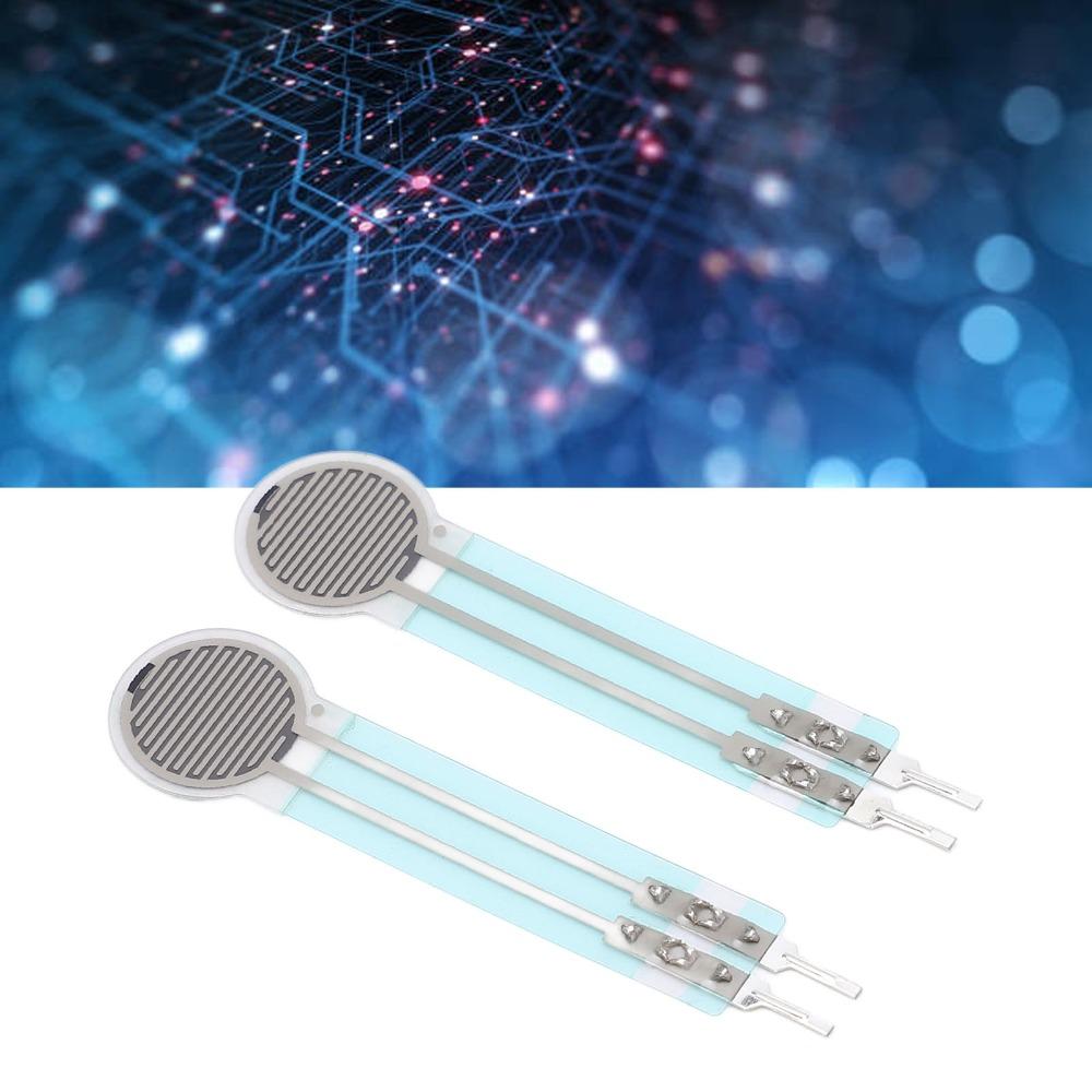 2PCS High Sensitivity Force Sensitive Resistor Flexible Bend Sensor Pressure Sensing