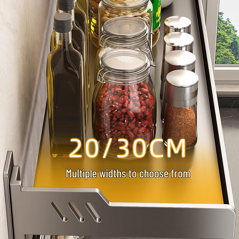 

Wall-Mounted Kitchen Spice & Storage Rack