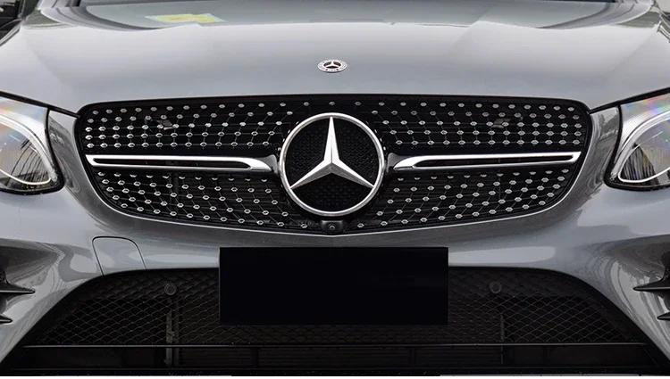 Car Sticker Car Front Logo Emblem Grille Badge for Mercedes Benz W156 W204 W205 W210 W211 W212 W213 C E Class GLA GLK ML GLC GLE