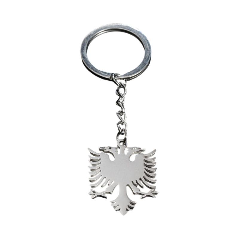Unique Animal Pendant Keychain Stainless Steel Jewelry Gift Ornament For Women Best Friend Souvenir Birthday