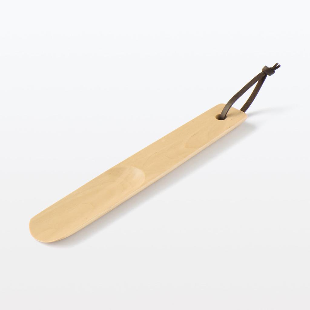 MUJI Wooden MAD22A3A Shoehorn, Small,