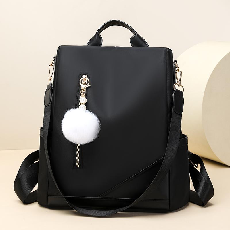 Backpack Women's Oxford Backpack Large Capacity Anti-theft Travel Schoolbag