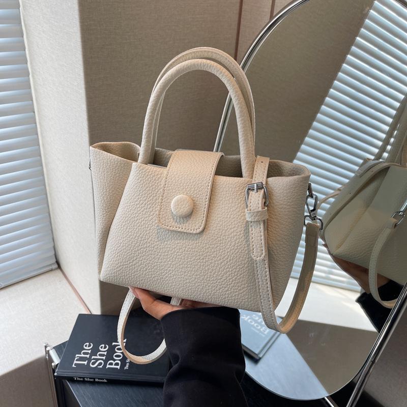 

Нишевая простая женская сумка, новая повседневная простая сумка-ведро, сумка-мессенджер, осень-зима бежевый