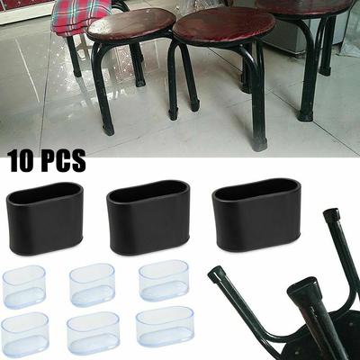 Couvercles Ovale Bouchons de Pied de Chaise Pour Fournitures de Maison Extérieure