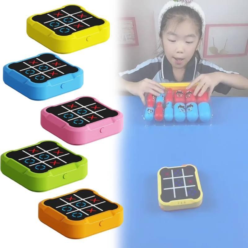 Tic Tac Toe Electronic Puzzle Game With Multi Mode For Kids And Family Fun