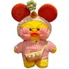 Whosale 30cm Cute Lalafanfan Cafe Duck Plush Toy Stuffed Soft Kawaii Duck Doll Animal Pillow Birthday Gift For Kids Children 
