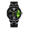 2023 Trendy Steel Band Men's Quartz Wheel Hub Watch