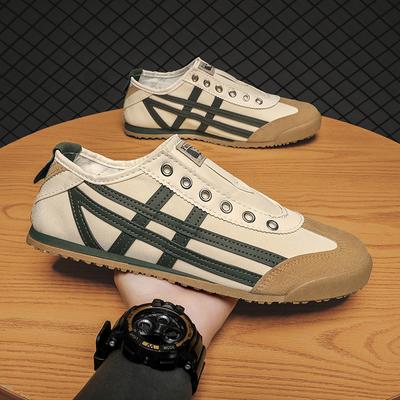 Mens Luxury Casual Shoes Breathable Soft Sole Leather Shoes Slip-On Shoes - Perfect for Outdoor Walking & Driving Comfort