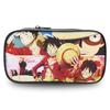 One Piece Monkey D. Luffy Pattern Pencil Case Makeup Bag Pen Bag Student Big Capacity School Supplies Zipper Pencil Pouch