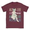 Alysa Liu Figure Skating Retro T Shirt Unisex Pure Cotton Novelty TShirt Round Collar Tee Shirt Short Sleeve Clothes Summer