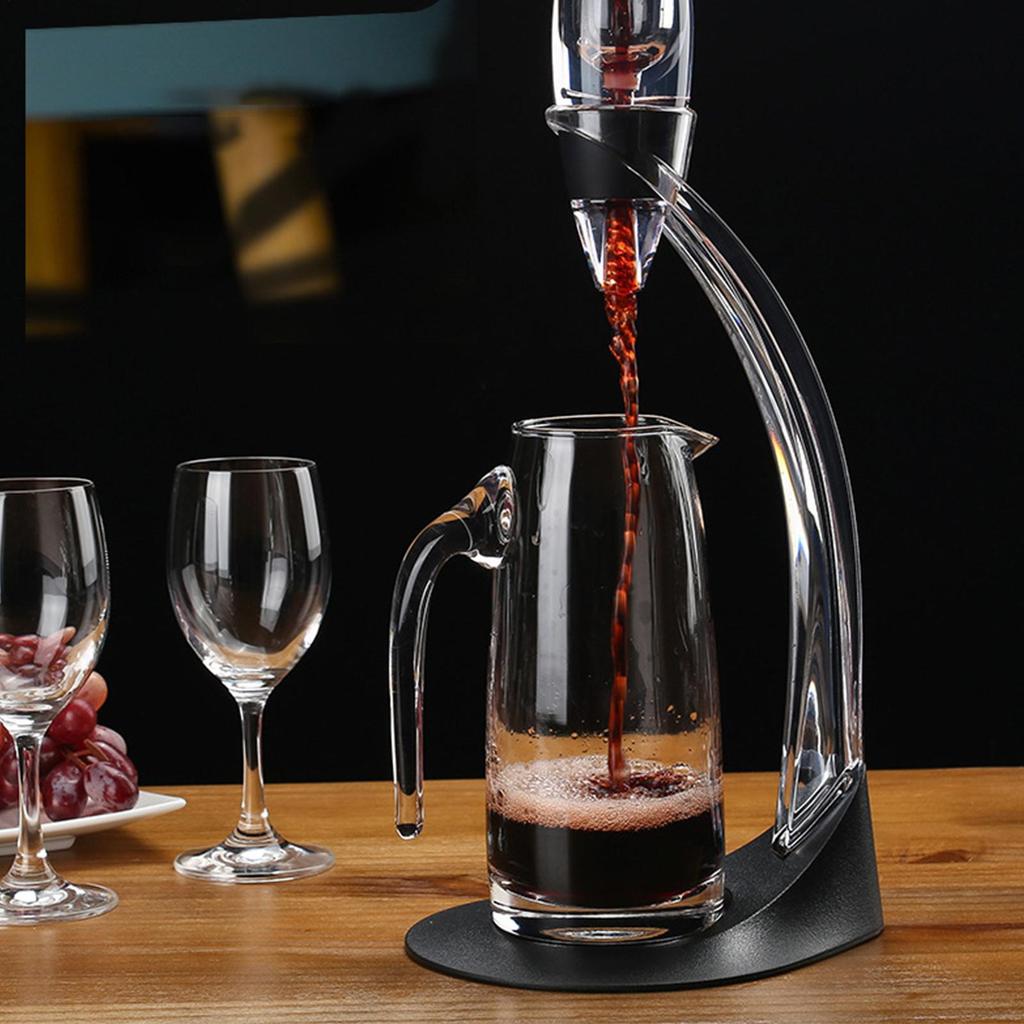 Wine Aerator Quick Portable Multi-Purpose Kitchen Gadget Wine Aerator Decanter for Christmas Retirement Valentine Party Kitchen