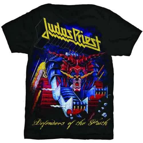 Черная футболка Judas Priest  Defenders Of The Faith  - НОВАЯ S