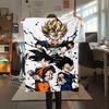 1PC DRAGON BALL  Print Flannel Blanket, High Quality All Seasons, Home Decor, Warmth and Comfort, Perfect for Christmas Gifts