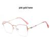 Women's High-End Photochromic Blue Light Blocking Glasses with Clear, Versatile Lenses - Metal Frame, Prescription Ready