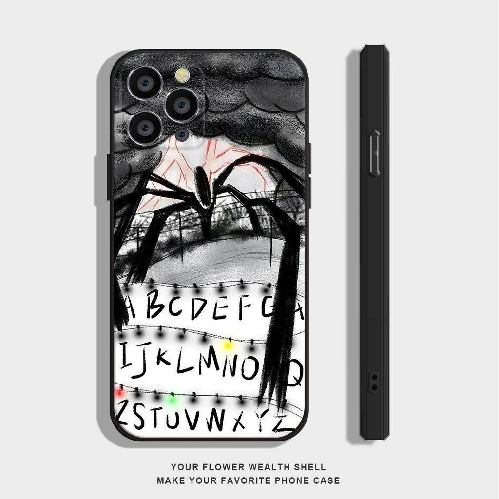 Husă Scrisoare Păianjen: Compatibil cu Apple iPhone 17PRO, 16Plus, 15, 14, 13 - Design Creativ Carcasă Moale