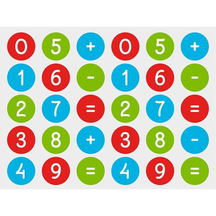 Gommettes Rondes 123