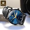 OLEVS Dual Calendar Waterproof Couple Women's Watch - Non-Mechanical