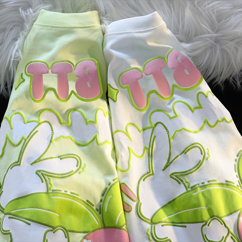 Women's Summer Loose-Fit Cotton Vintage T-Shirt