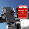 Car-mounted phone holder, electric vehicle navigation mount, motorcycle delivery rider's special fixed bracket, outdoor shockproof card holder