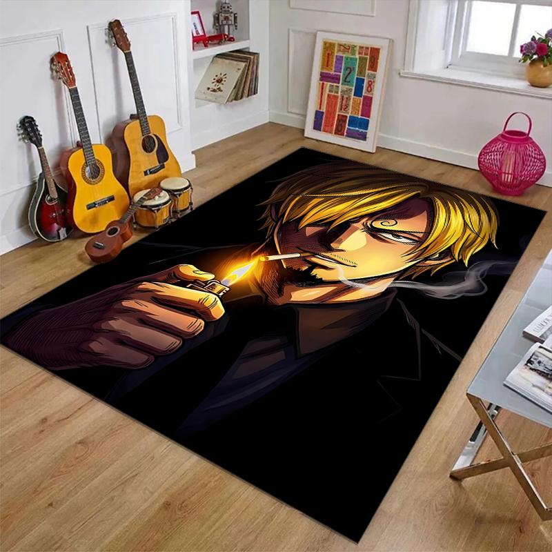 S-SanjiPrinted Area Rug Carpet for Bedroom Living Room Home Decor Rugs Mat Non Slip Mat Rug for Bedside