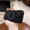 Applicable To IPhone16 Liquid Matte Silicone Thin Circle Magnetic Suction Phone Case Apple 15 Lens Film Full Inclusive Protection Case