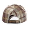 Plaid Pattern Baseball Cap, Sunscreen Snapback Outdoor Breathable Trucker Hat, Casual Dad Hat
