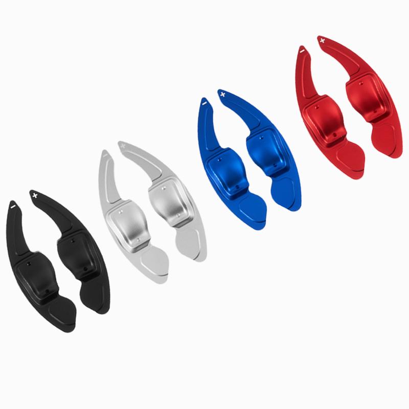 Car Steering Wheel Paddle Shifters For VW Golf 5 6 MK6 GTI R Jetta MK5 Passat B6 B7 CC Polo Sharan Tiguan Seat Leon Aluminum