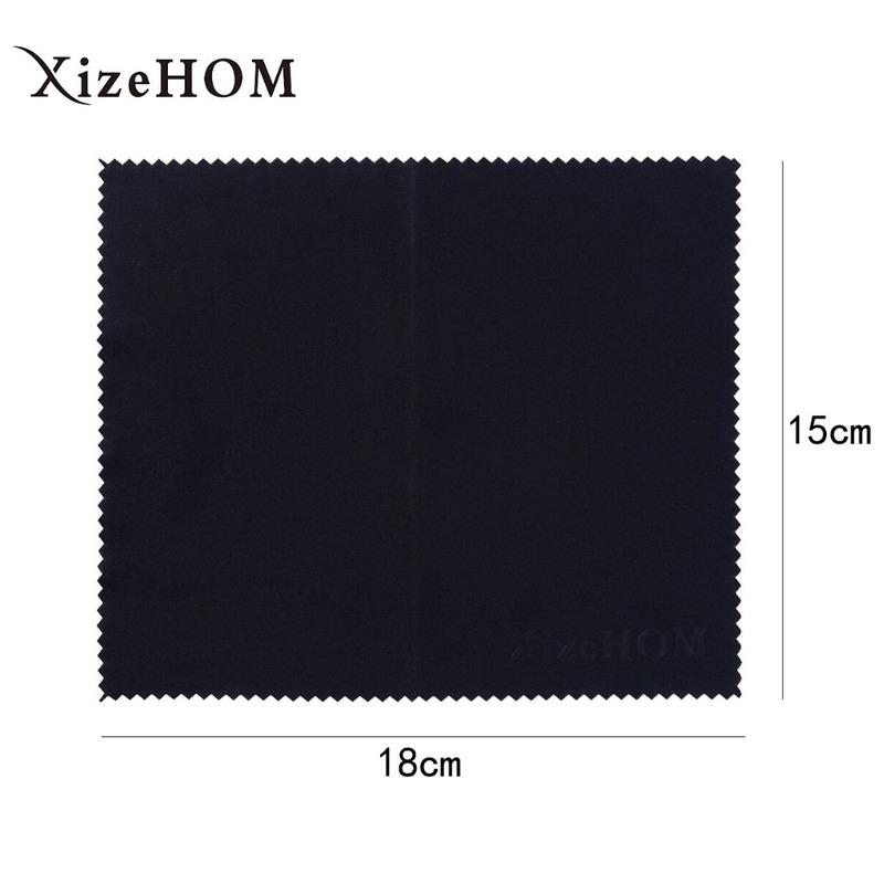XizeHOM Cleaner Clean Glasses Lens Cloth Wipes For Sunglasses Microfiber Eyeglass Cleaning Cloth (15*18cm, 10pcs)