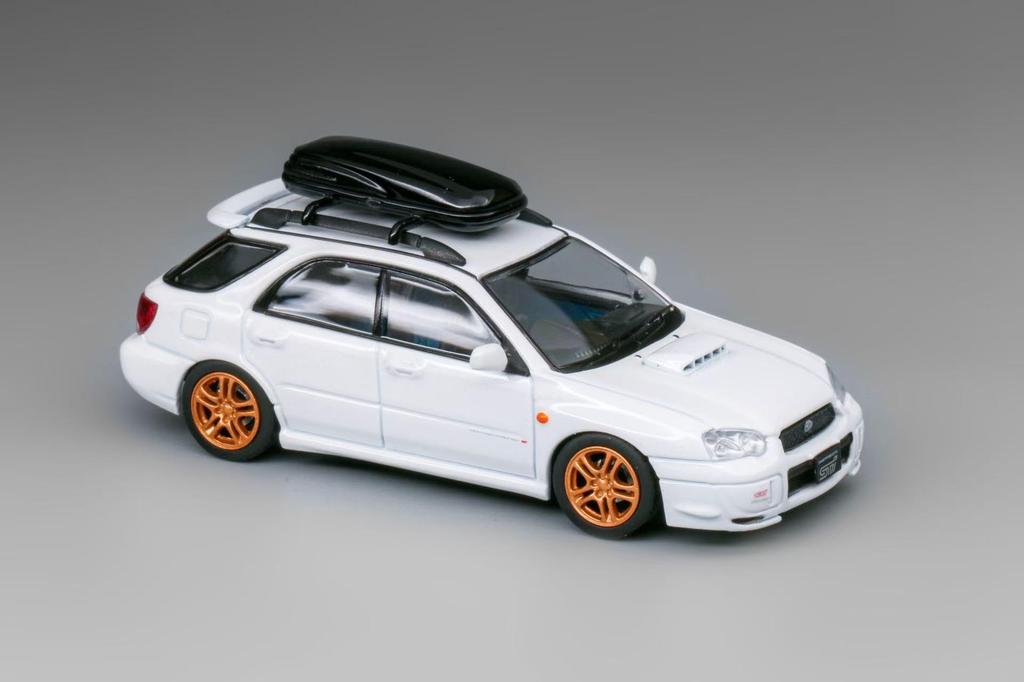 Furuya Impreza WRX STI Subaru Impreza Wagon GG 8th Generation White 1/64