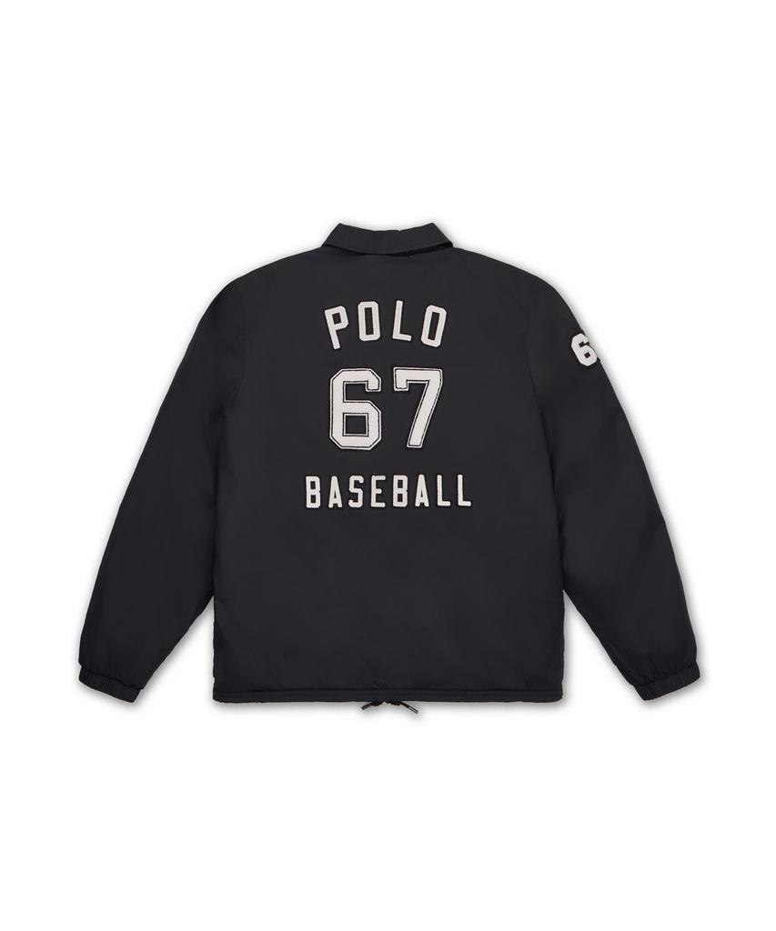 Polo Ralph Lauren [Baseball Capsule] Baseball Patch Coach Jacket - Black