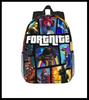 Student Schoolbag Cartoon Backpack Set 3D Digital Printing Backpack