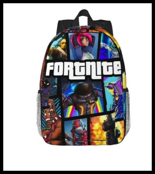 Student Schoolbag Cartoon Backpack Set 3D Digital Printing Backpack