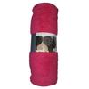 Serviette de plage - Non spécifié - 100 x 180 cm - 100% coton bouclette - Rose - Ultra résistante