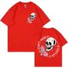 Funny Skeleton Pump Cover Tshirts Men Women Clothing Gothic Fashion Short Sleeve Tshirt High Quality Cotton Oversized T Shirt