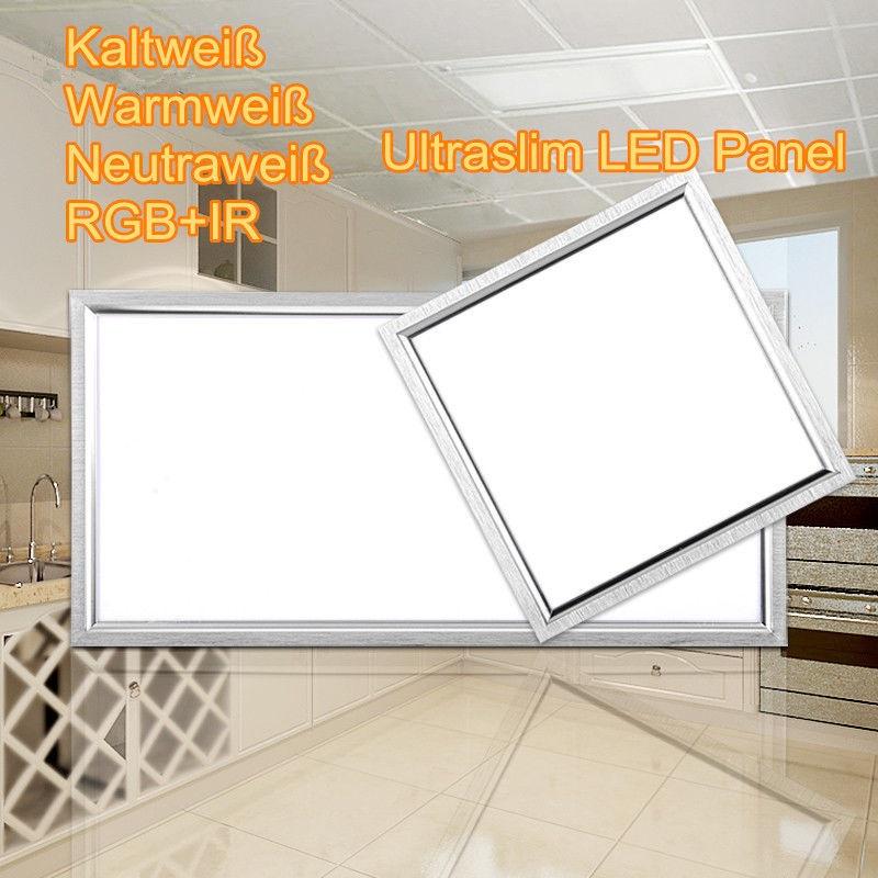 1PC Ultra Thin 18W12W LED Panel Light 30*60cm 30*30cm Highpower LED Panel ULTRASLIM HI POWER Warmweiß 30x30 cm 12W