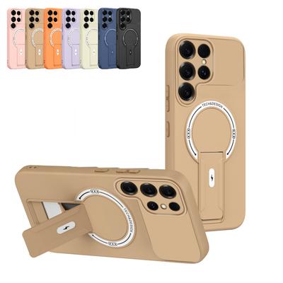 מארז עם תושבת Magsafe עמידה במיוחד עבור Samsung S26 S25 S24 S23 S22 Ultra Plus Edge FE A35 A36 A52 A54 A16 A15 A14 A12 A07 A06