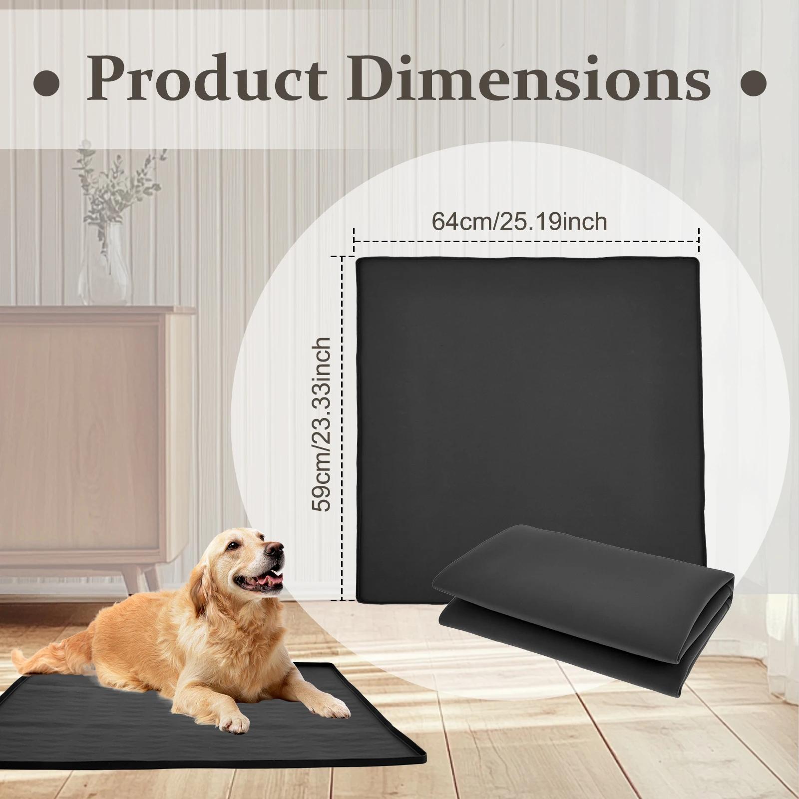 

Підставка-лоток для собачих пелюшок Силіконова Водонепрониклива Ізоляційна підкладка від сечі тварин Килимок для годування кішок і собак Товари для тварин для дому Захист підлоги