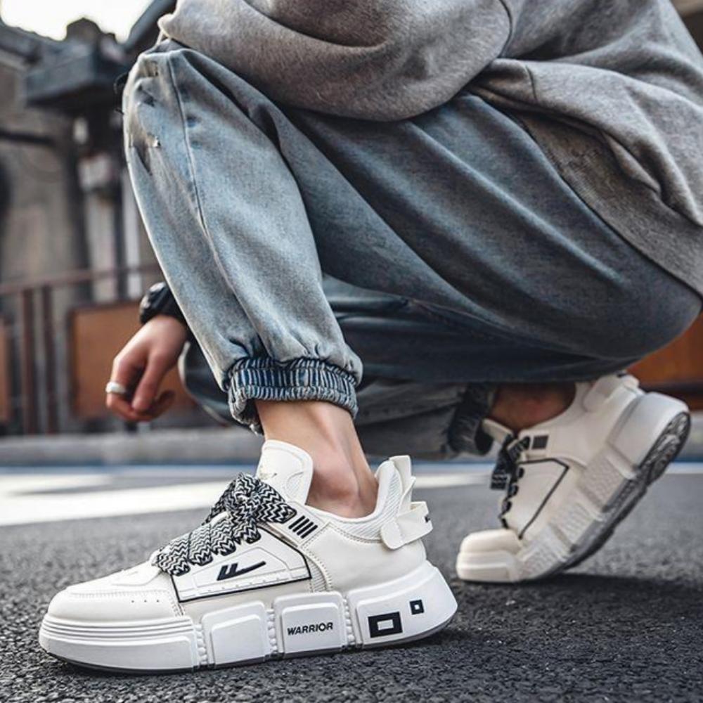 Мужская спортивная обувь Warrior Back на платформе с увеличенным голенищем — фото 6