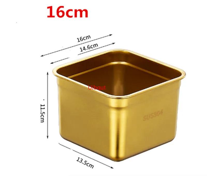 Stainless Steel Tank Box with Cover Kitchen Oil Basin Square Barrel Storage Bottle Seasoning Box Jars and Lids Spice Jars Set