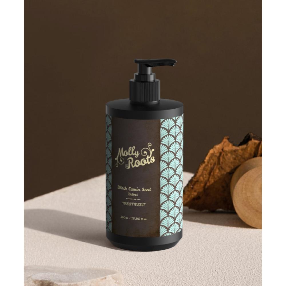 Mollyroots Black Cumin Seed Velvet Treatment 500ml NONE