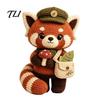 Small Animal Decoration Handmade Knitted Doll for Kids, Soft Crochet Forest Plush Toy, Adorable Keepsake Cute Hand Woven Stuffed Doll,
