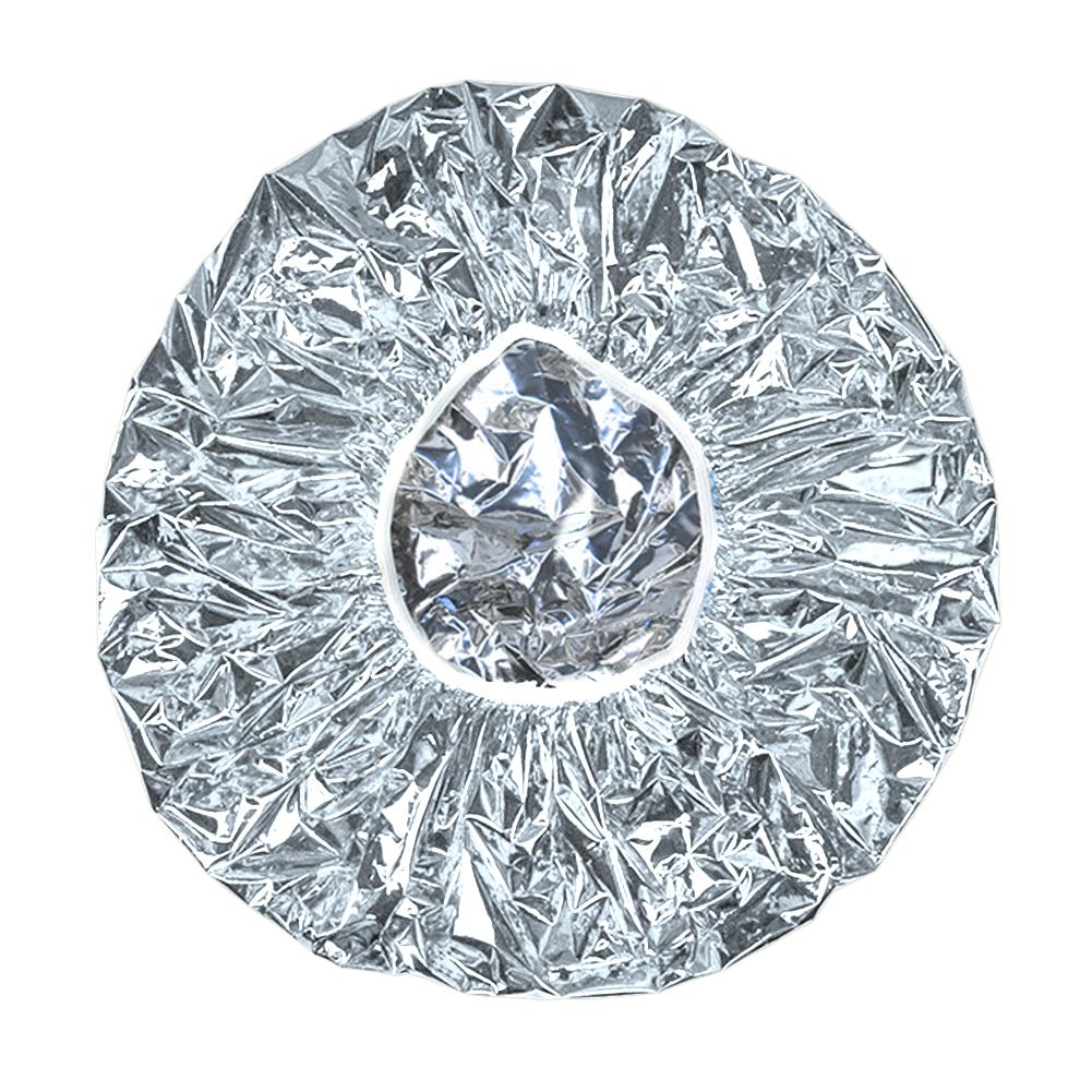 Heat Insulation Aluminum Foil Hat Elastic Bathing For Women Hair Salon Bathroom