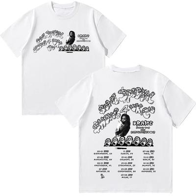 Drake & PARTYNEXTDOOR $ome $pecial $hows 4 Tour 2025 T Shirt Hip Hop Fashion Summer Cotton Loose Top Fans Gifts High Quality Tee