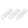 10pcs Round Coin Storage Tubes Plastic Screw On Lid Plastic Coin Tubes Clear Reusable Coin Collection Tubes Commemorative Coins